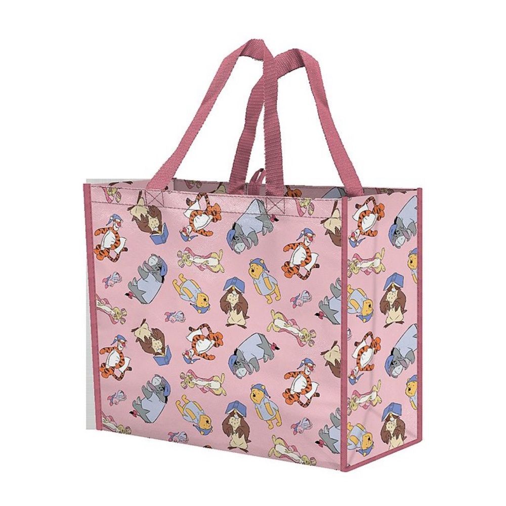 Disney’s Winnie the Pooh & Friends Character Print Tote Bag size XL Collectible